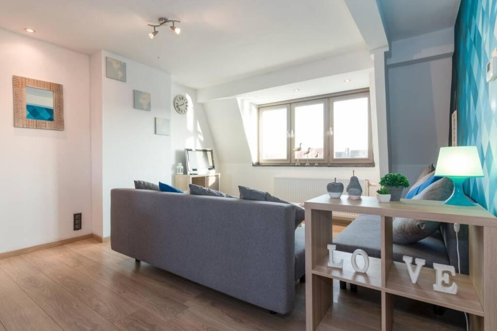 Duplex Appertement Met Zicht Damse Vaart @ Bruggeアパートメント エクステリア 写真